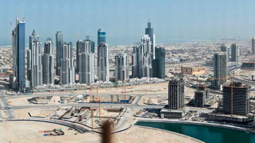 <p>Eine Haut aus Bildern: Ansicht von Dubai in verschiedenen Ausschnitten von der Website gigapan.org</p>