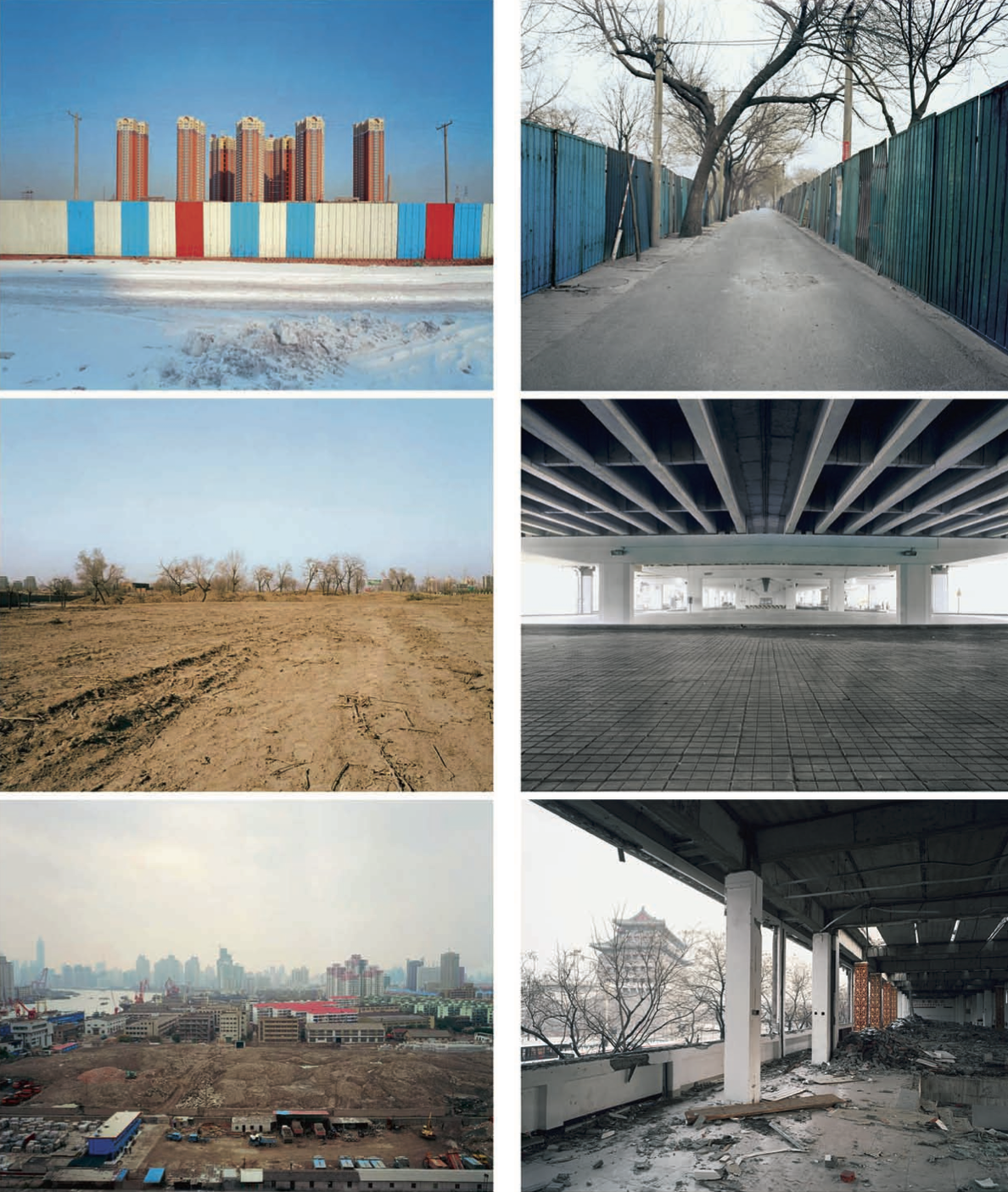 <p>Ai Weiwei: <em>Provisional Landscapes</em> (2002–2008; C-Print, 300 × 127 cm)</p>